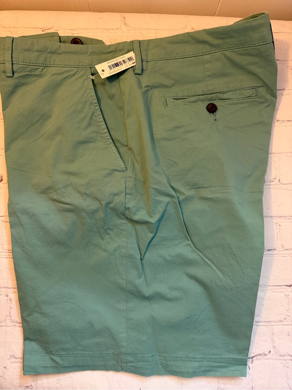 Goodthreads ✨ Men's Shorts Size 42 Aquifer Blue 9" Inseam Cotton Stretch
